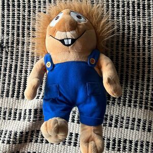 Kohl's Plush Toy with Blue Overalls